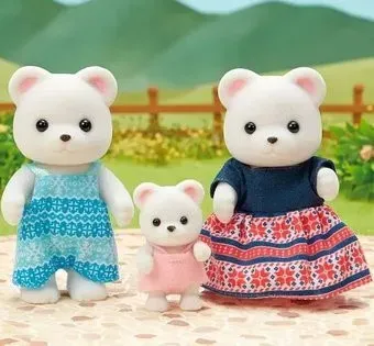 Sylvanian Families Семья Полярных мишек 5396