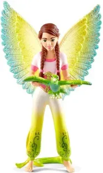 Schleich Эльфийка Сурах и попугай Куак 70584