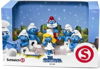 Schleich Набор Смурфов Кино 41260