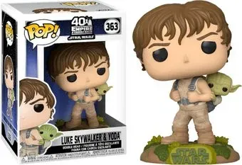 Funko POP! Звездные войны: Тренировка Люка с Мастером Йода 46768