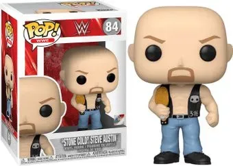 Funko POP! WWE. SC Steve Austin w/Belt 49263