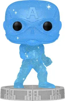 Funko POP! Art Series Bobble Marvel Captain America Blue 57614