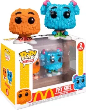 Funko POP! Ad Icons. McDonald's – 2PK Fry Guy Orange/Blue 47761
