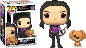 Funko POP! Buddy. Hawkeye – Kate Bishop W/Lucky Pizza Dog 59481
