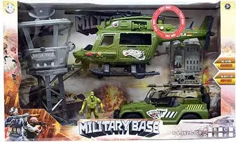 Big Tree Toys Военный вертолет с машиной B1112826