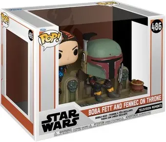 Funko POP! TV Mandalorian - Boba Fett & Fennec Throne 58391
