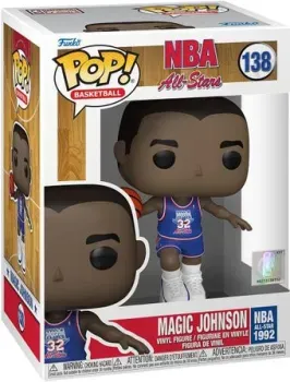 Funko POP! NBA. Legends - Magic Johnson (Blue All Star Uni 1991) 59373
