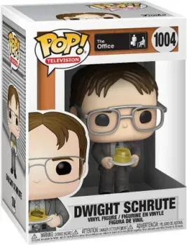 Funko POP! TV The Office S2 Dwight w/Jello Stapler 48498