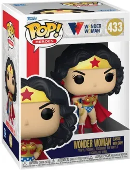 Funko POP! Heroes Wonder Woman 80th Anniversary - Wonder Woman Classic with Cape 55008