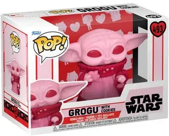 Funko POP! Bobble Star Wars. Valentines Grogu with Cookies F60124