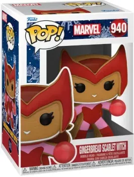 Funko POP! Bobble Marvel Holiday Gingerbread Scarlet Witch 57129