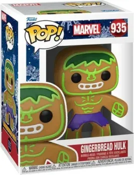Funko POP! Bobble Marvel Holiday Gingerbread Hulk 50660