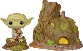 Funko POP! Star Wars. Йода и его хижина на Дагобе 46765