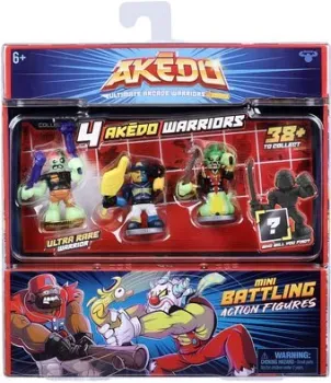 Akedo Коллекционный игровой набор 4 фигурки 5 39457