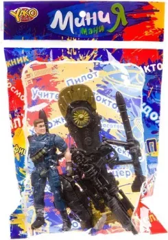 Yako Toys Мини МаниЯ Полицейский с собакой К93736