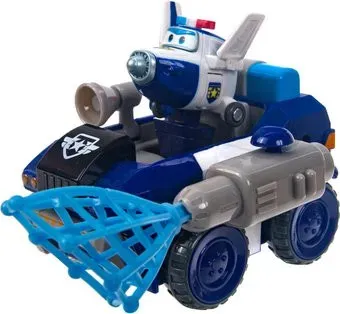 Super Wings Полицейская машина Пола с фигуркой EU730841