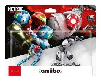 Nintendo Комплект из 2-х Amiibo Самус Аран и E.M.M.I (коллекция Metroid)