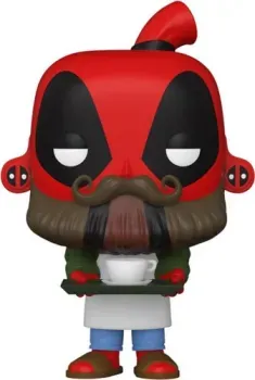 Funko POP! Bobble Marvel Deadpool 30th Coffee Barista 54653