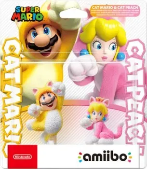 Nintendo amiibo Марио-кот + Пич-кошка
