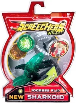 Screechers Wild Машинка-трансформер Шаркоид л5