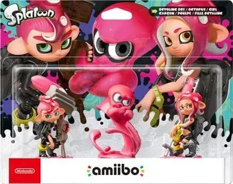 Nintendo amiibo Осьмолинг-мальчик, Осьмолинг-осьминог, Осьмолинг-девочка