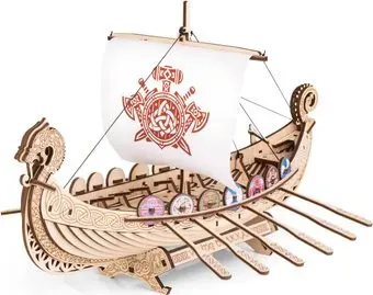 Eco-Wood-Art Корабль Драккар