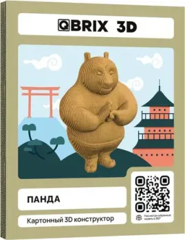 QBRIX Панда 3D 20079