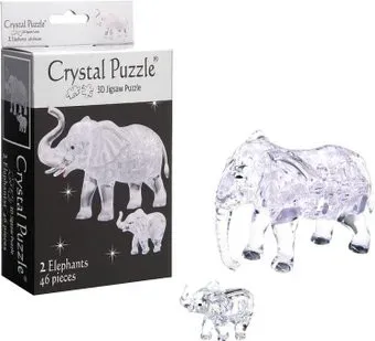 Crystal Puzzle Два слона 90235