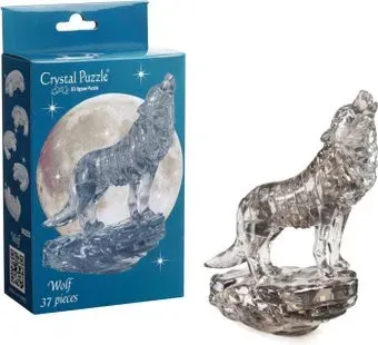 Crystal Puzzle Черный волк 90255