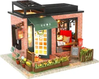Hobby Day DIY Mini House Книжный магазин (C008)