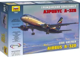 Звезда Гражданский авиалайнер Аэробус А-320