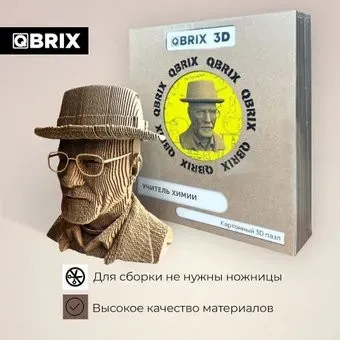 QBRIX Учитель химии 3D 20039