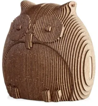 Eco-Wood-Art Совушка - копилка