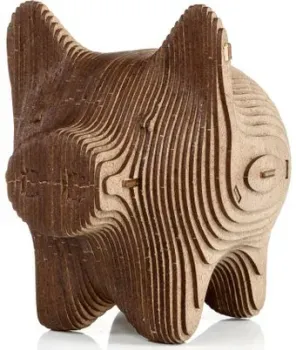 Eco-Wood-Art Свинка - копилка