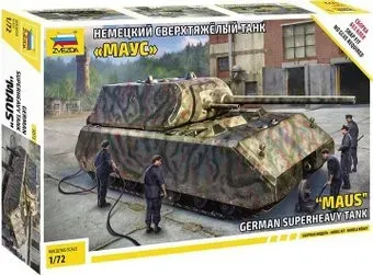 Звезда Немецкий сверхтяжелый танк Маус 1:72 5073