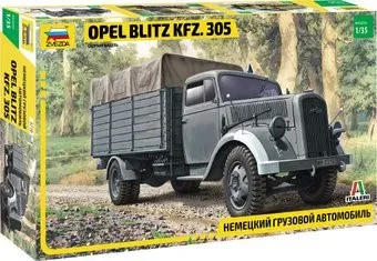 Звезда Немецкий грузовой автомобиль Opel Blitz Kfz. 305 1:35 3710