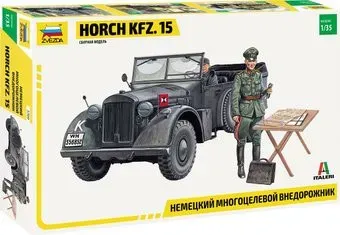Звезда Немецкий многоцелевой внедорожник HORCH KFZ. 15 1:35 3709