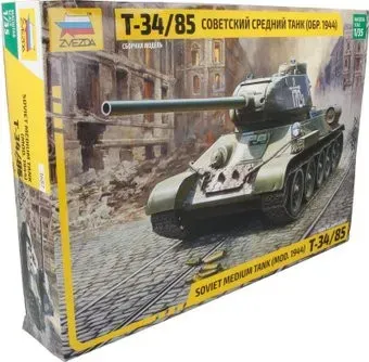 Звезда Советский средний танк Т-34/85 1:35 3687