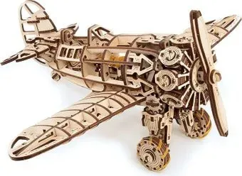 Eco-Wood-Art 3D Самолет с мотором Eplane