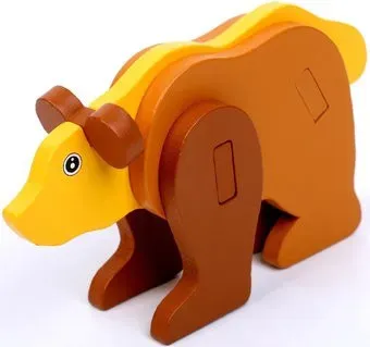 Лесная мастерская Мишка 3D 7787461