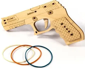 Uniwood Резиночный Пистолет Rubbergun