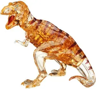 Crystal Puzzle Динозавр T-Rex 90272 (коричневый)
