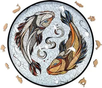 Eco-Wood-Art «КАРПЫ КОИ» L