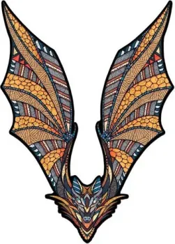 Eco-Wood-Art «ЛЕТУЧАЯ МЫШЬ» L