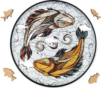 Eco-Wood-Art «КАРПЫ КОИ» S