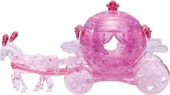 Crystal Puzzle Карета 91113 (розовый)