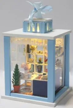 Hobby Day MiniHouse Фонарик "Беседка у моря" M023