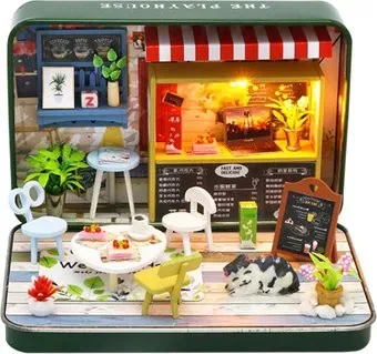 Hobby Day MiniHouse Румбокс в шкатулке: Летнее кафе S933
