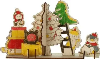 Miniso Mini Family Series 3D. Рождественская елка 6517