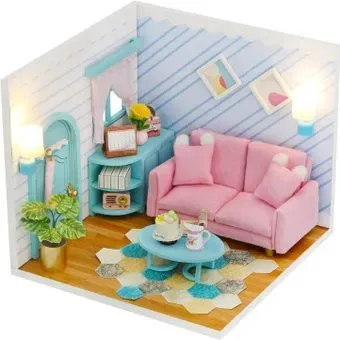 Hobby Day Mini House Мой дом Моя гостиная S2004
